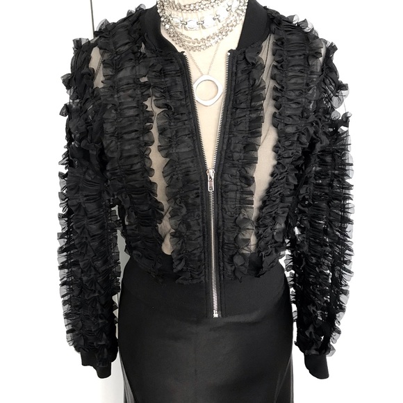 Brand new- Dressy Bomber Style Jacket - Picture 6 of 10